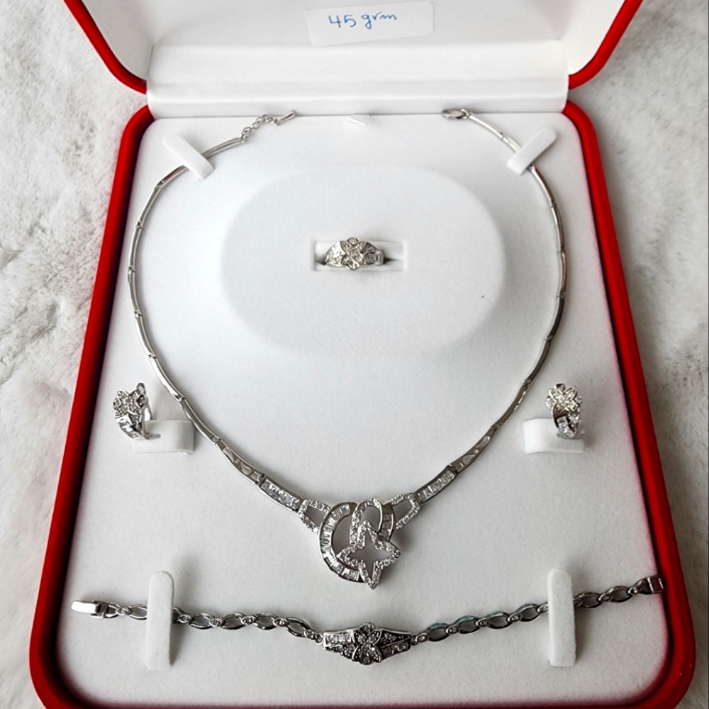 Sterling Silver Jewelry Set
